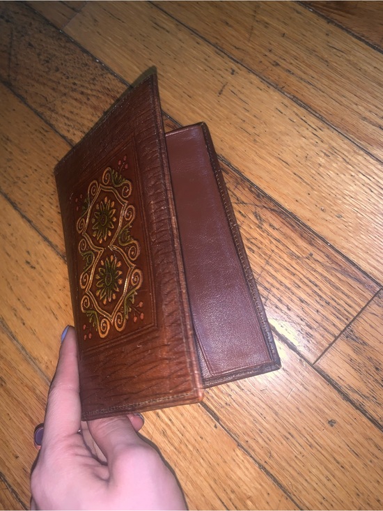 Handmade Accessories - Leather passport holder